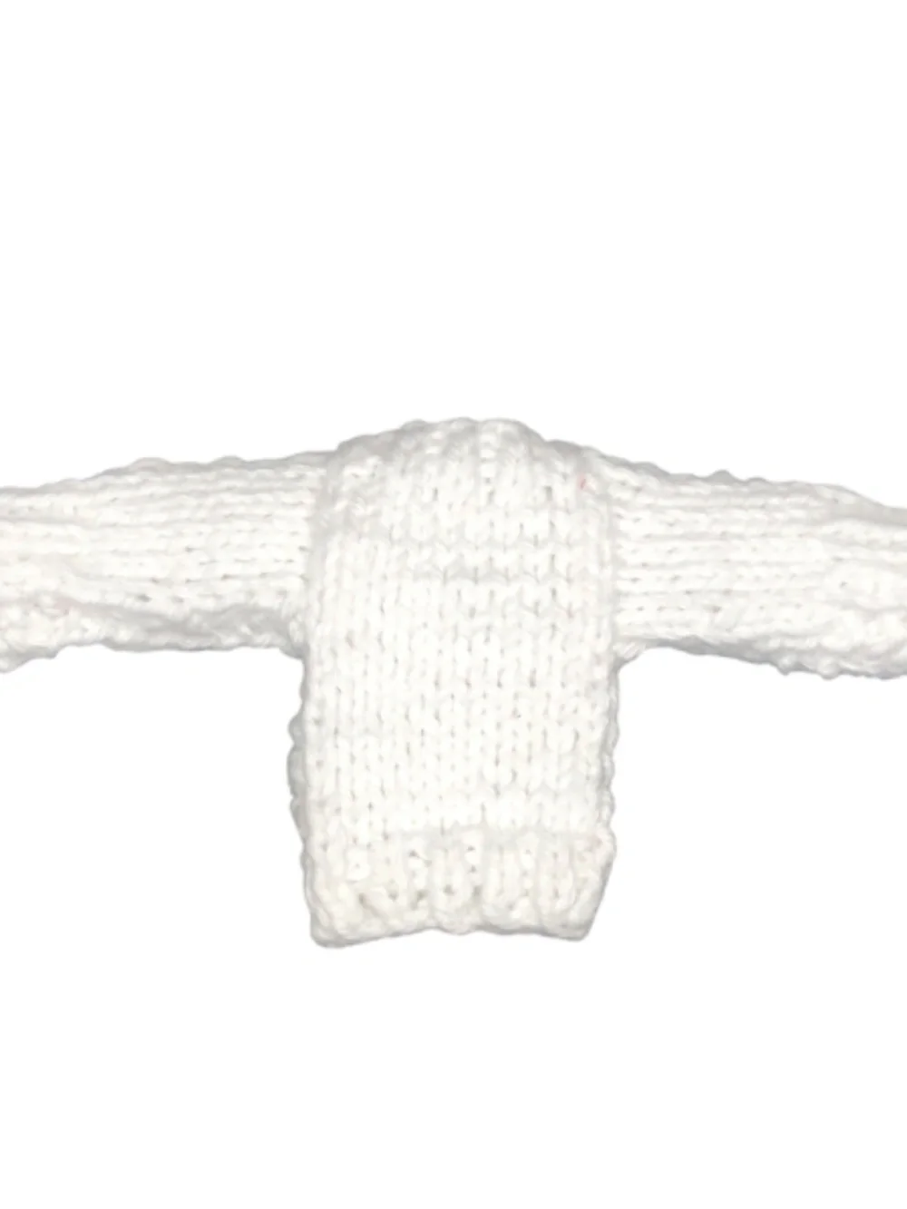 Mini Crochet Sweater Ornament, Tiny Christmas Tree Ornaments Handmade, Gift Tag